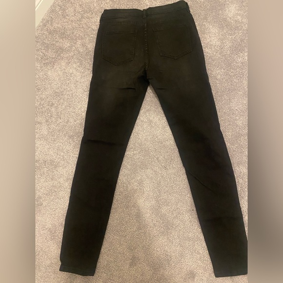 Black mid rise jeans - Picture 2 of 2